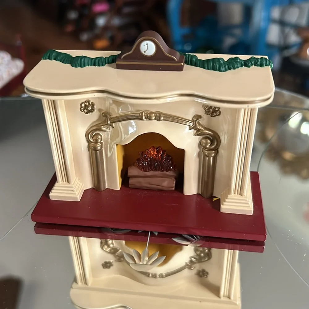 Vintage Dollhouse Fireplace
